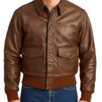 WWII Government Issue A-2 Jacket Z2107H in Brown