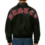 Men's Wasted Paris Kingdom Curve Black Varsity Jacket - Image 2